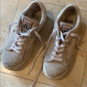 Ash platform off white sneakers